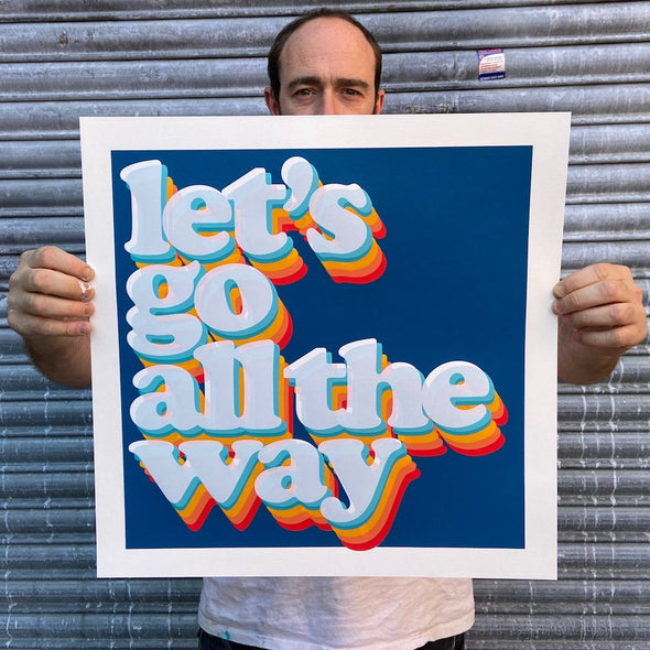 Oli Fowler - 'Let's Go All The Way (Blue)'