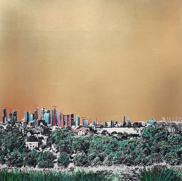 Jayson Lilley - 'Looking At Canary Wharf II'