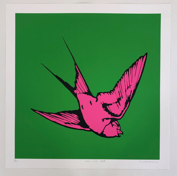 Dan Baldwin - 'Love & Light - Green and Pink'