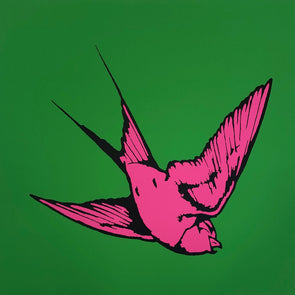 Dan Baldwin - 'Love & Light - Green and Pink'