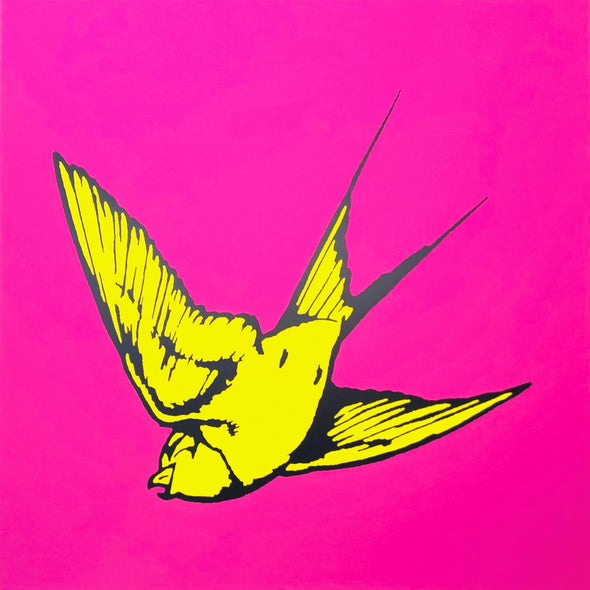 Dan Baldwin - 'Love and Light - Pink and Yellow' SOLD OUT EDITION
