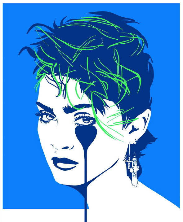 Pure Evil - 'Lucky Star Blue - Madonna'