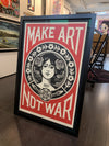 OBEY Shepard Fairey - 'Make Art Not War'