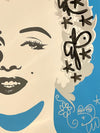 Pure Evil - 'Classic Marilyn - Pure Love' Unique Hand Finished Print