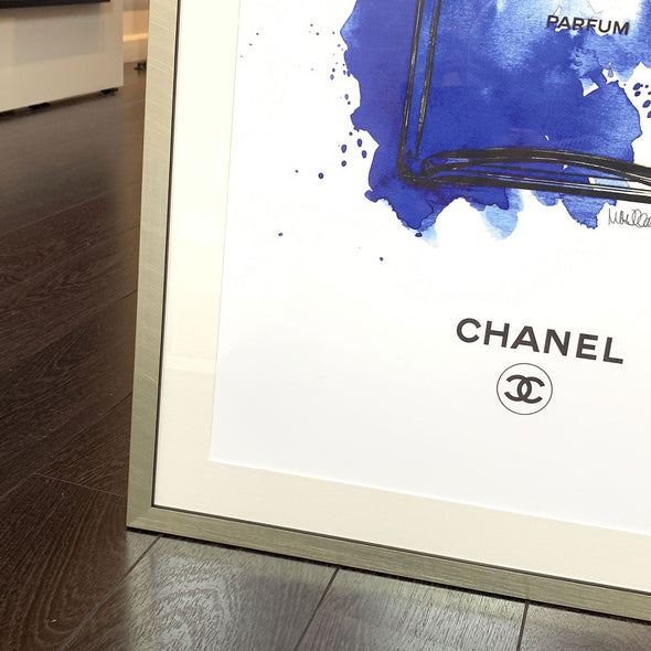 Mercedes Lopez Charro - 'Chanel Bottle Blue'