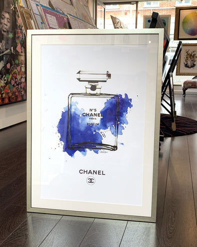 Mercedes Lopez Charro - 'Chanel Bottle Blue'