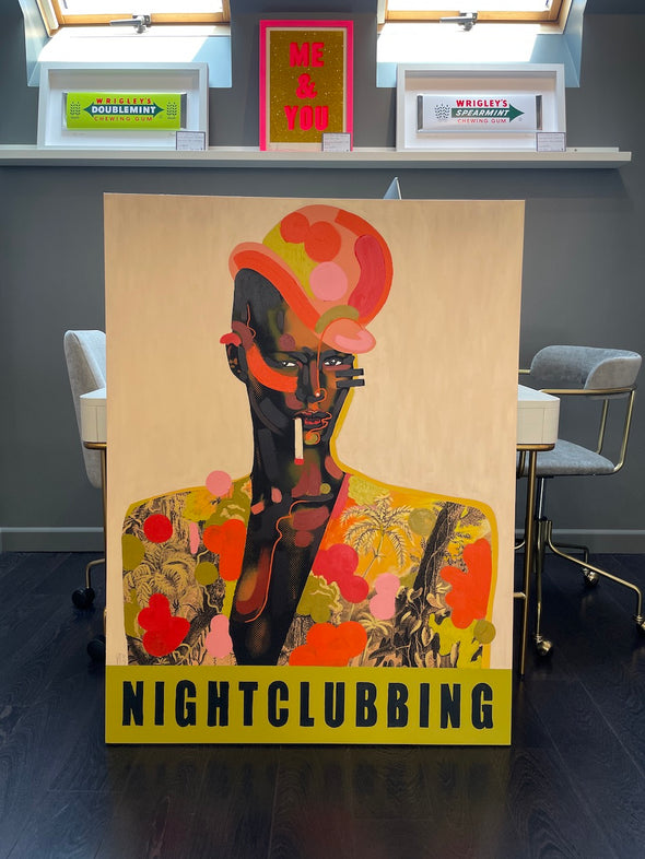 Victoria Topping - 'Nightclubbing' Original Painting