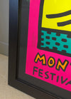 Keith Haring - '1983 Montreux Jazz Festival Poster' (Pink)