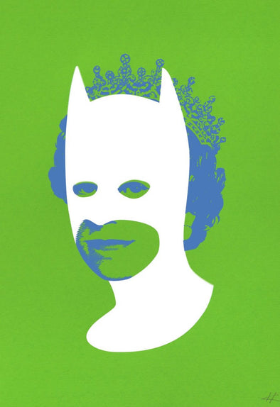 Heath Kane - 'Rich Enough To Be Batman - White and Green''