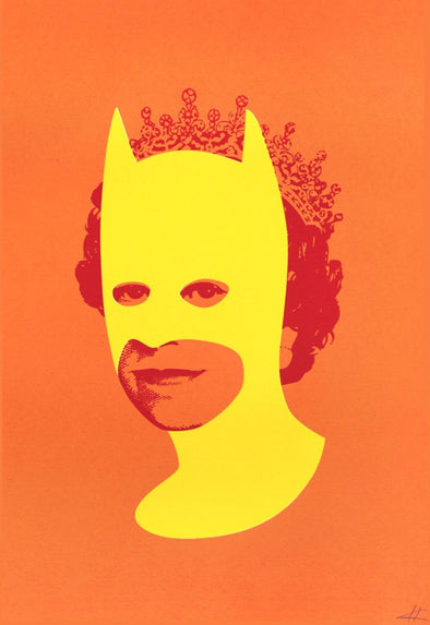 Heath Kane - 'Rich Enough To Be Batman - Yellow and Orange' SOLD OUT