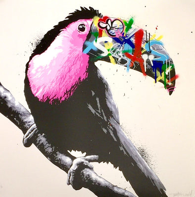 3360: Martin Whatson - 'Toucan' (Purple Hand Finished Edition) (Unframed) Super Rare!! SOLD