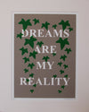 3606: Lene Bladbjerg - 'Dreams Are My Reality' (Framed)