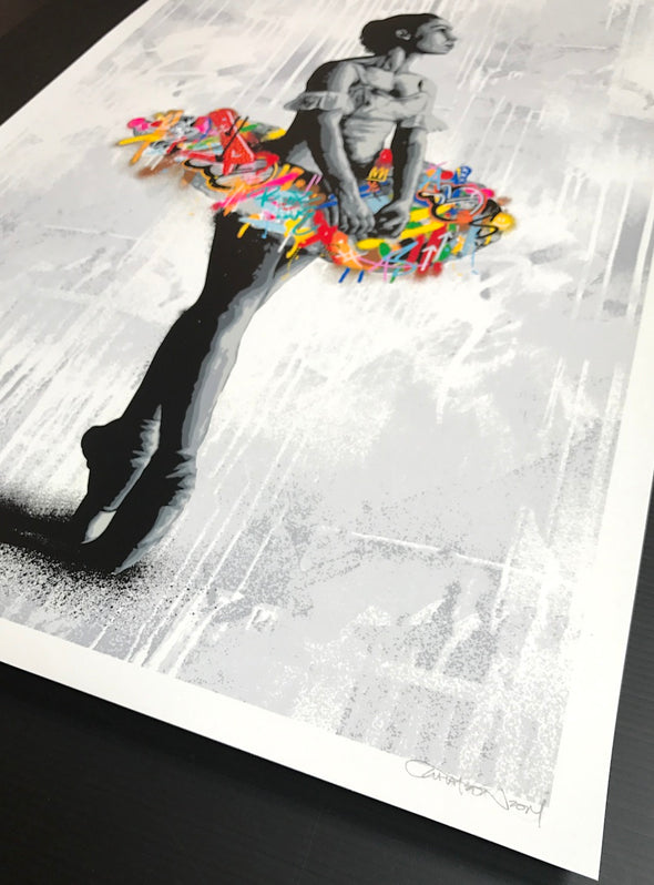 3791: Martin Whatson - 'En Pointe' Hand Finished Special Edition (Unframed) - Super Rare Printers Proof! SOLD