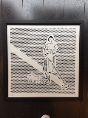 3799: Joe Webb - Lichtenstein's Cleaner (framed)