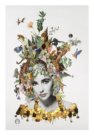 Maria Rivans ' Violet' - Eye Like Gallery EXCLUSIVE Print! As Featured in The Times! SOLD OUT!!