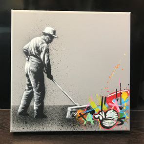 3915: Martin Whatson - 'Sweeper' Original Canvas SOLD