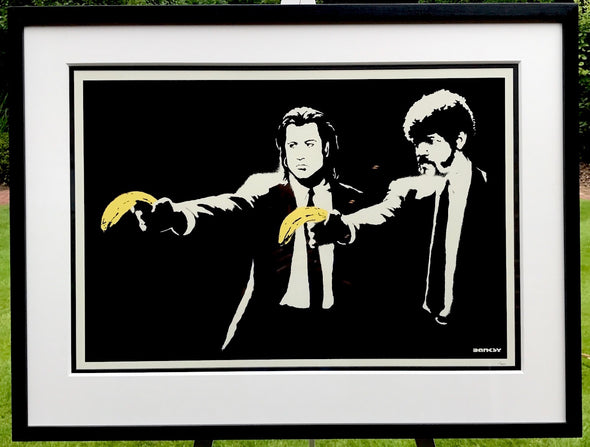 Banksy - 'Pulp Fiction' (Unsigned) SOLD