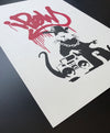 Banksy - 'Gangsta Rat' (Unsigned) SOLD
