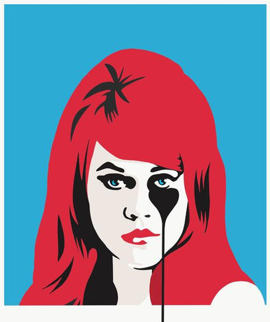 Pure Evil - 'Jane Fonda #MeToo - Red and Blue' 