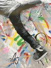 Martin Whatson - 'Climber' (Framed) Hand finished edition SOLD