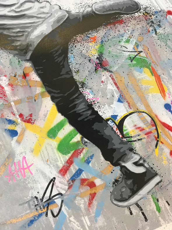 Martin Whatson - 'Climber' (Framed) Hand finished edition SOLD
