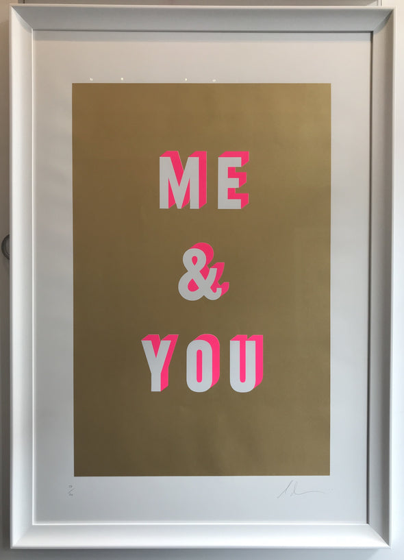 Dave Buonaguidi - 'Me & You' (Framed) SOLD