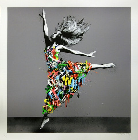 Martin Whatson - 'Dancer' (Framed) SOLD