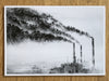 Pejac - 'A Forest' Mini Print on Card (Framed) SOLD