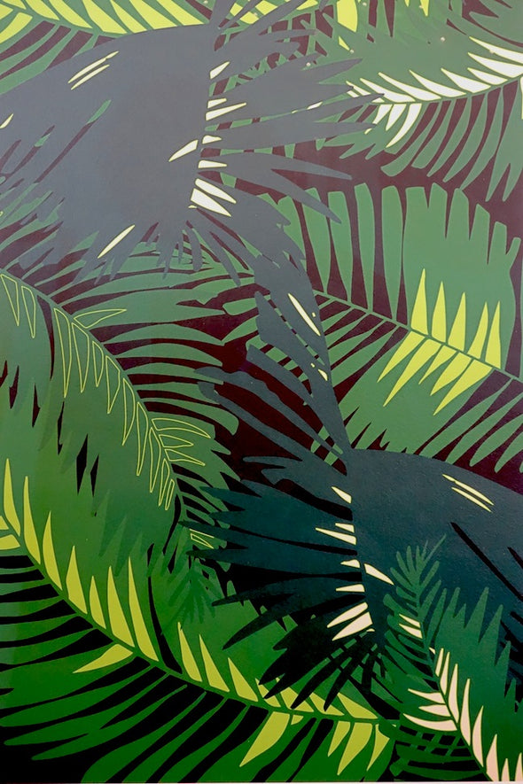 2033/4: Poppy Westwell - 'Tunku Palm Verdurous' (Unframed)