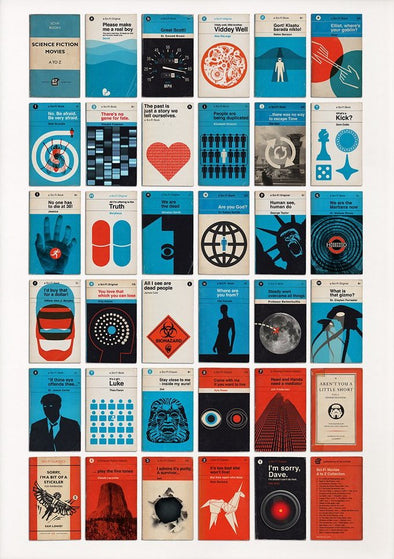 67 Inc - 'Sci Fi Movie Book Covers A to Z'