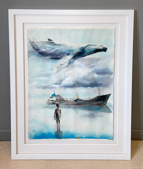 Lora Zombie - 'Ship of Dreams' Original Painting