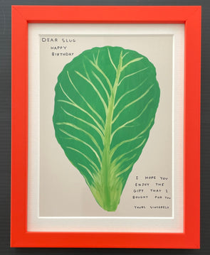 David Shrigley - 'Dear Slug' (Mini Postcard Print)