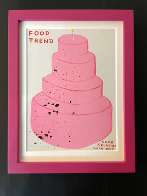 David Shrigley - 'Food Trend' (Mini Postcard Print)