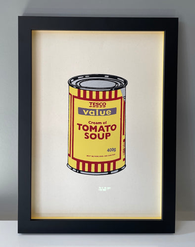 West Country Prince -'Soup Can' (Yellow/Red) Banksy Replica
