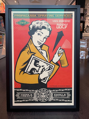 OBEY Shepard Fairey - 'Stay Up Girl'