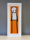 STIK - 'Hardback Book Orange Poster Print'