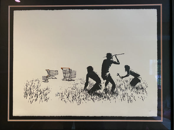Banksy - 'Trolleys' (Unsigned) POA