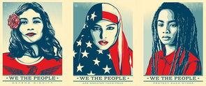 Shepard Fairey (Obey) - 'We The People' Set of 3 Artist's Proofs