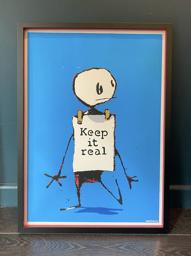 West Country Prince - 'Keep it real' Banksy Replica