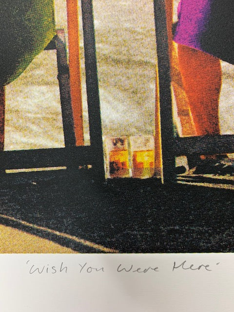 Joe Webb - 'Wish You Were Here' Green/Pink 2019 Edition