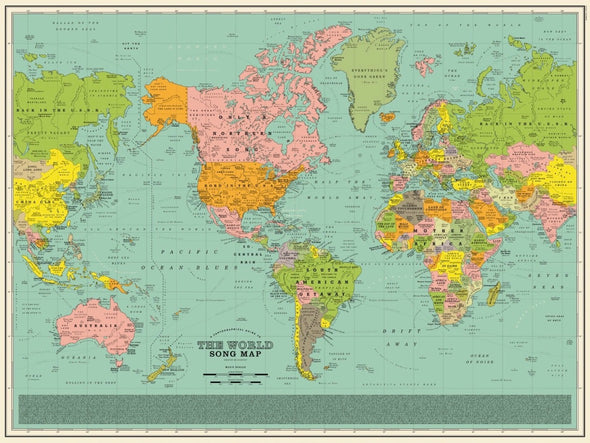 Dorothy - 'World Song Map'